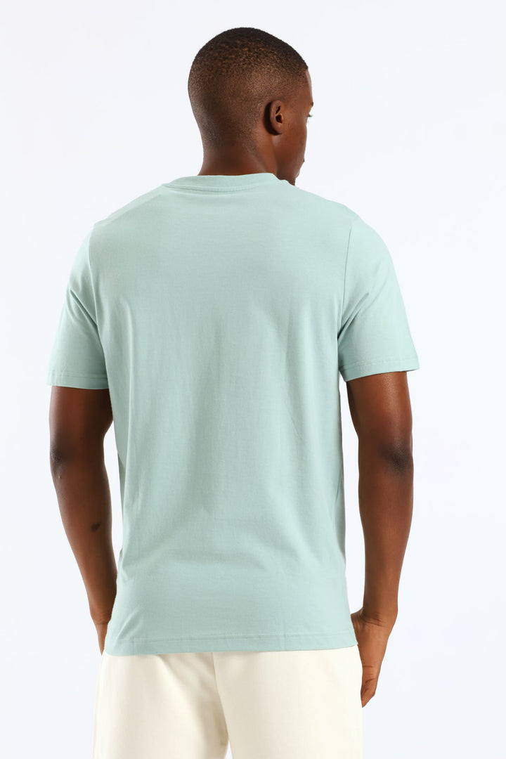 Essential No. 1 Logo Tee - Light Turquoise