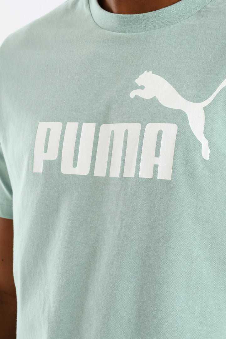 Essential No. 1 Logo Tee - Light Turquoise