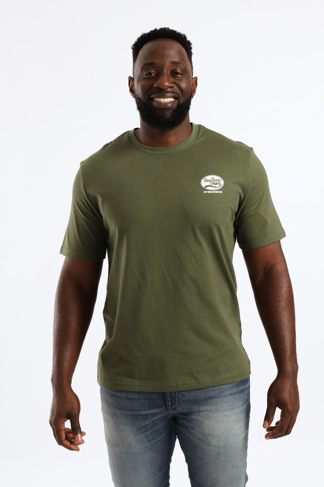 Ellipse Heavy Weight Tee - Olive