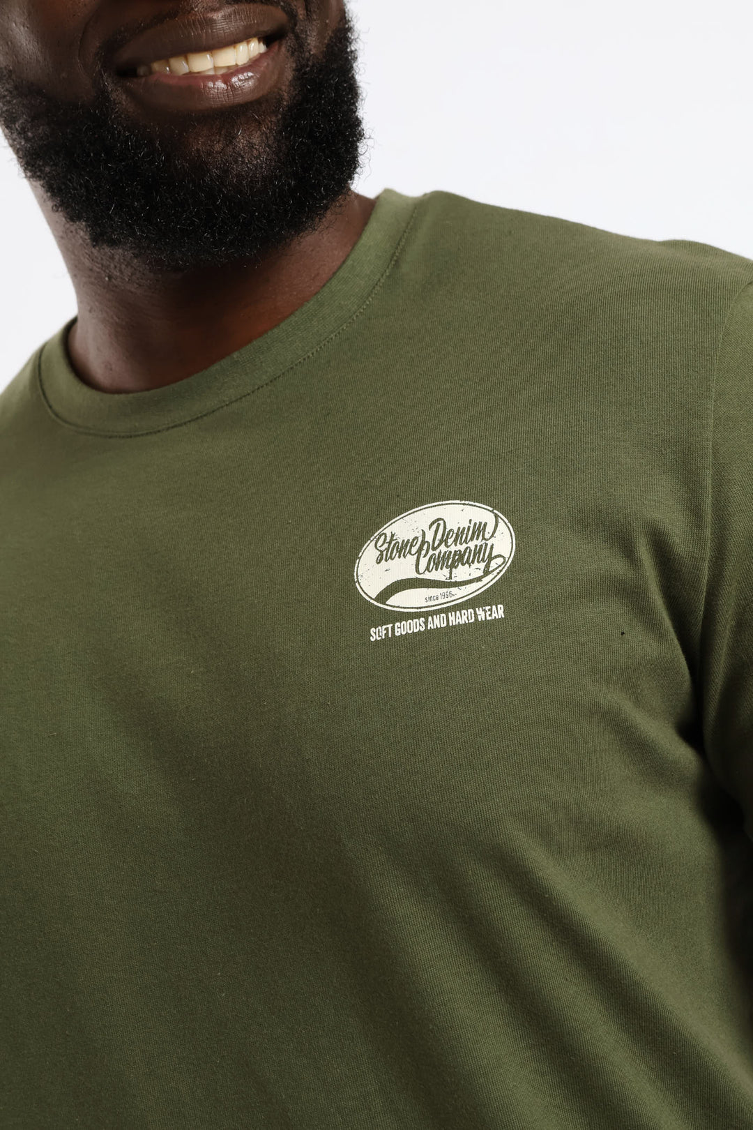 Ellipse Heavy Weight Tee - Olive