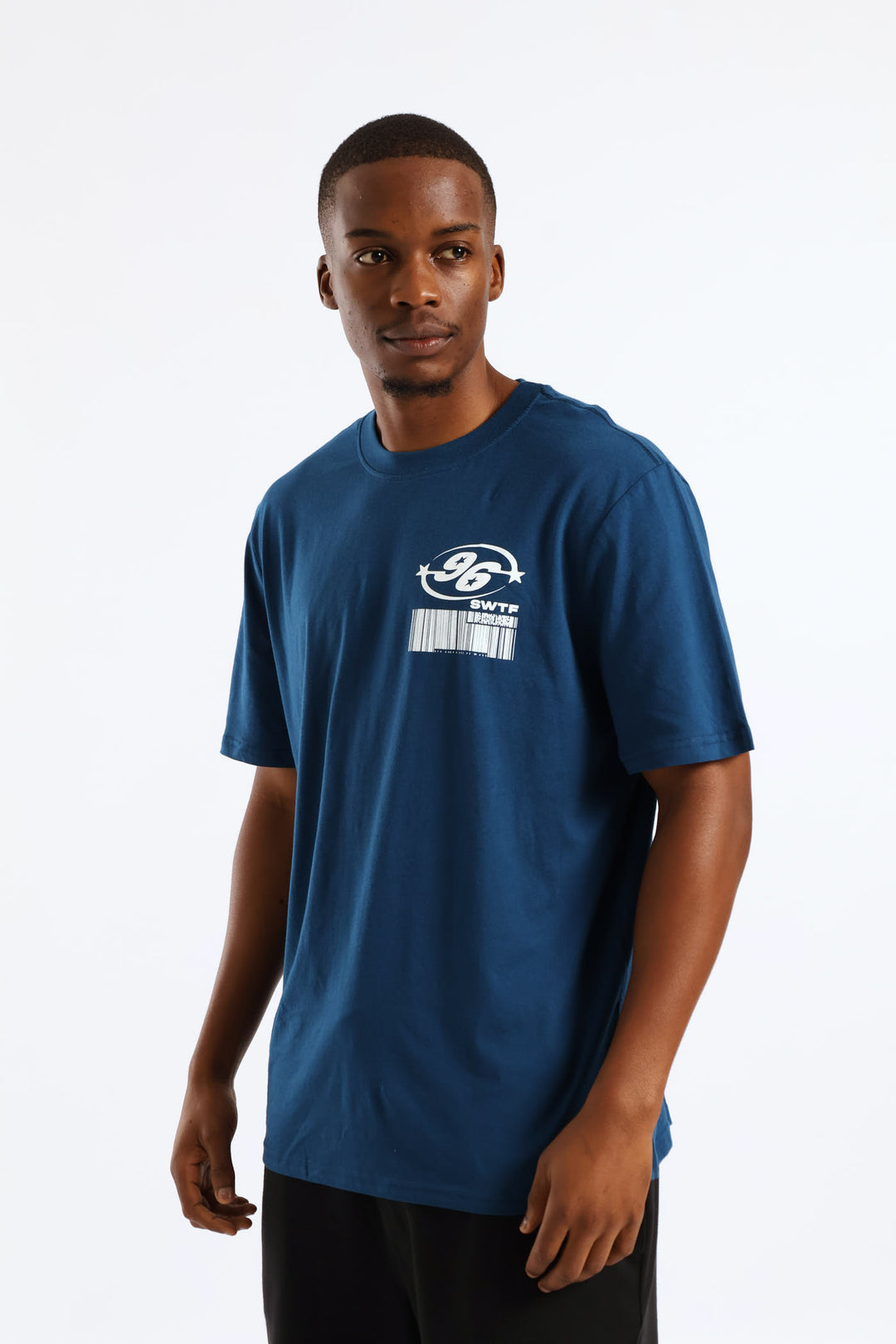 Skyway Front & Back Tee - Blue