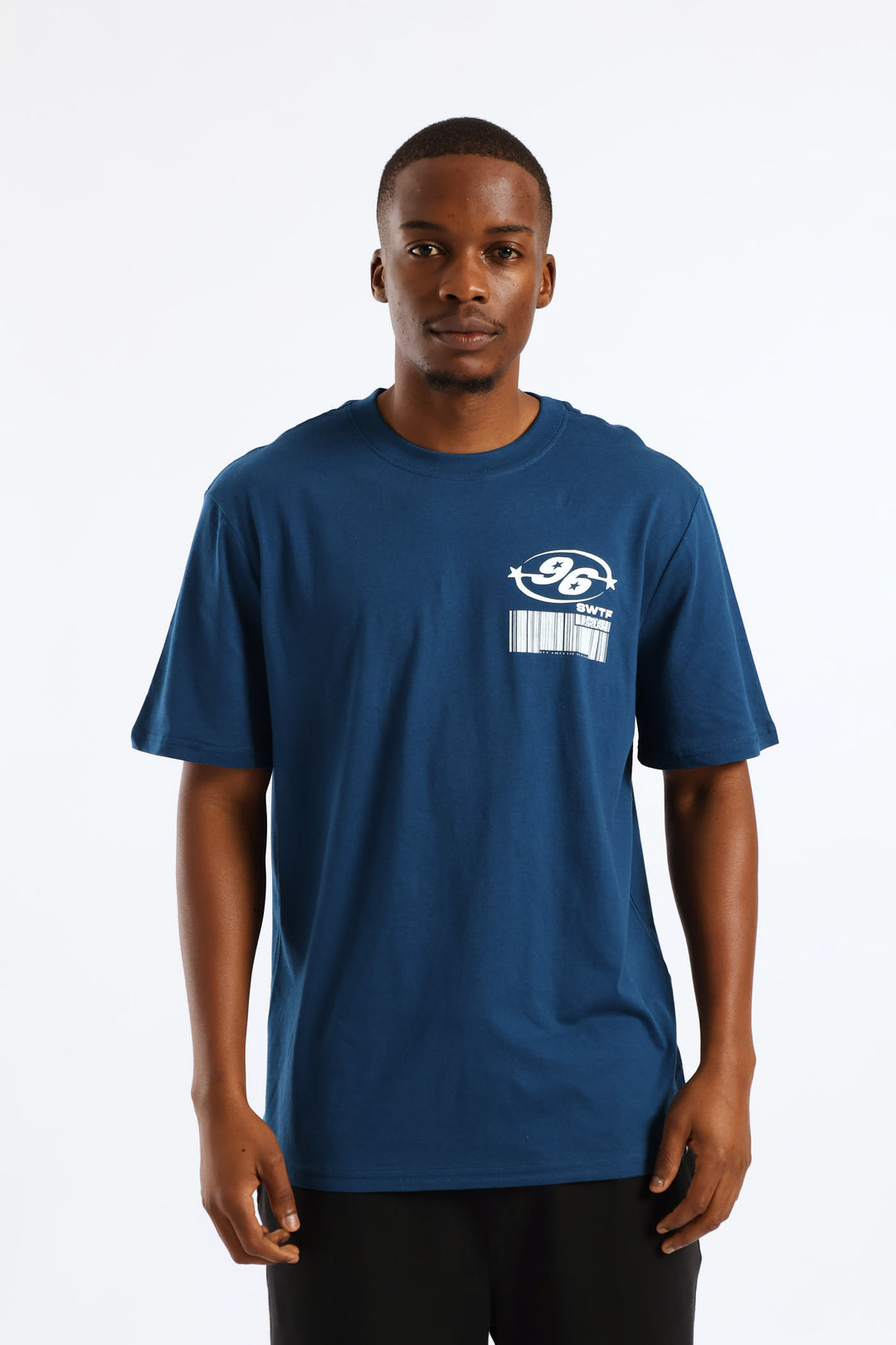 Skyway Front & Back Tee - Blue