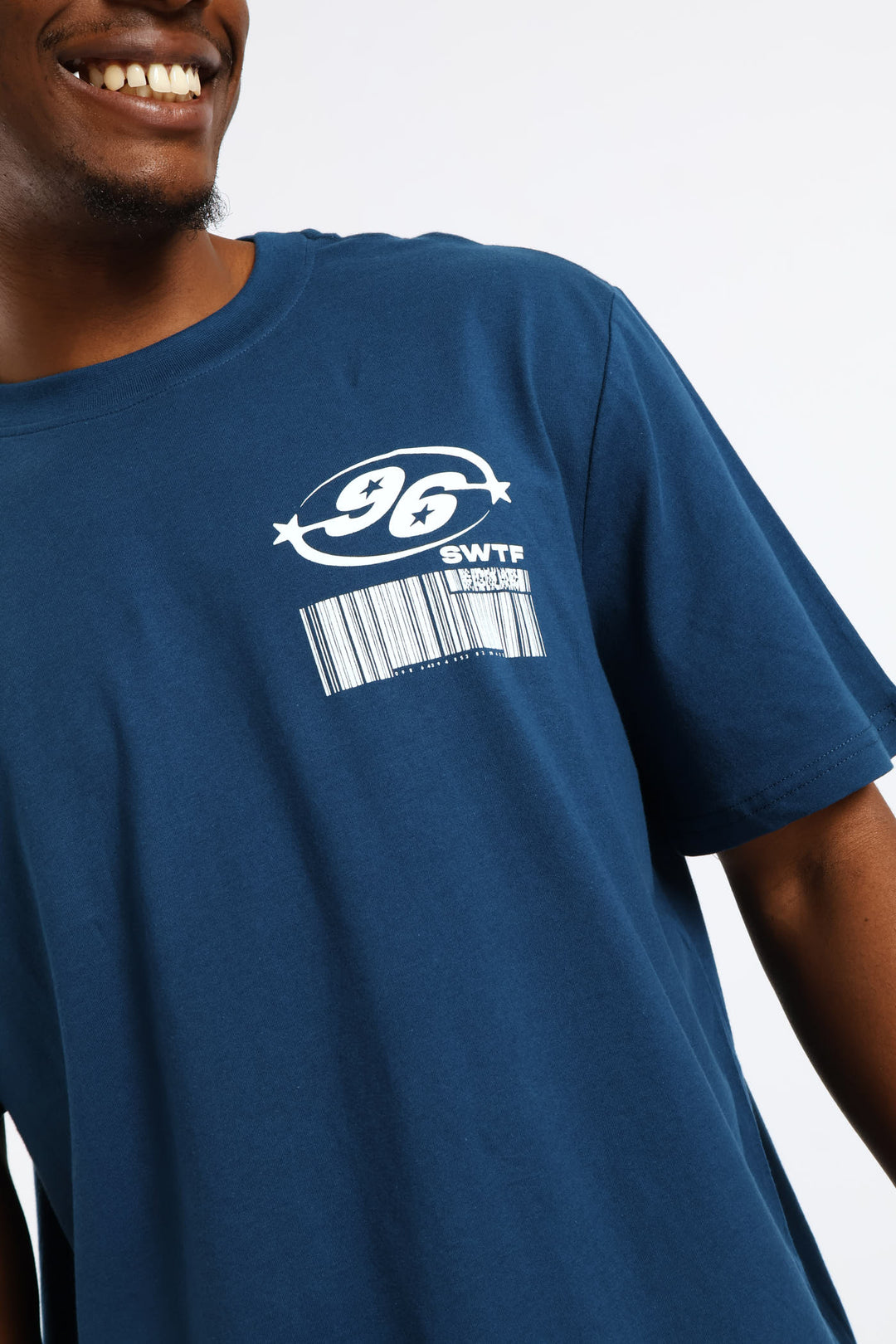 Skyway Front & Back Tee - Blue