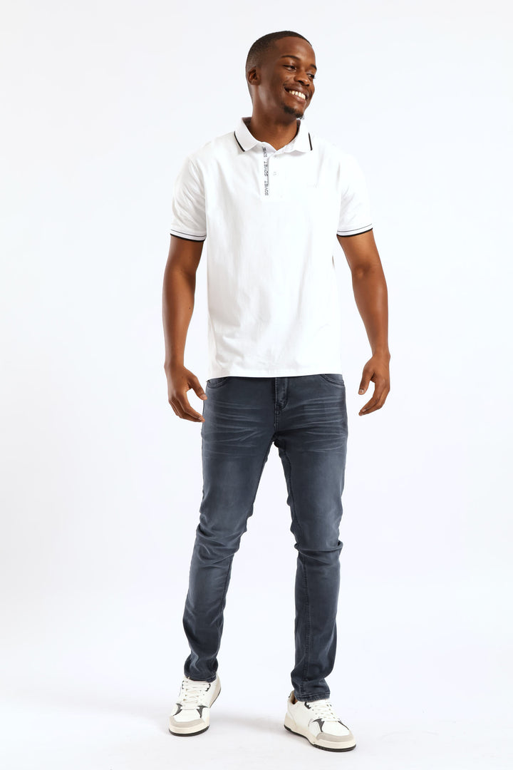 Trooper Skinny Denim - Petrol