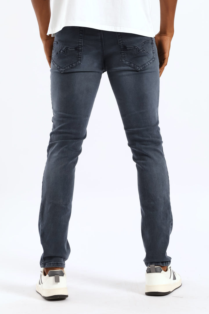 Trooper Skinny Denim - Petrol
