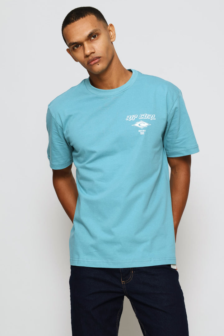 2 Pack Short Sleeve Tee - Petrol/White