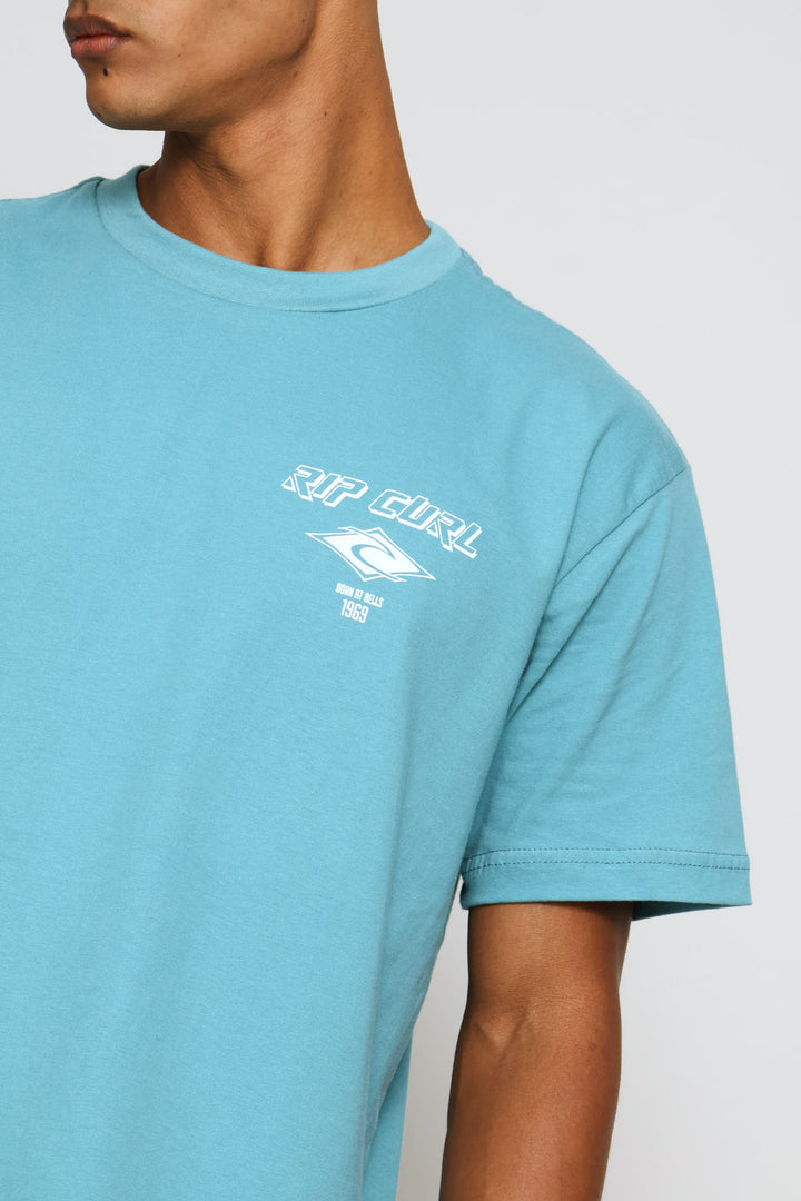 2 Pack Short Sleeve Tee - Petrol/White