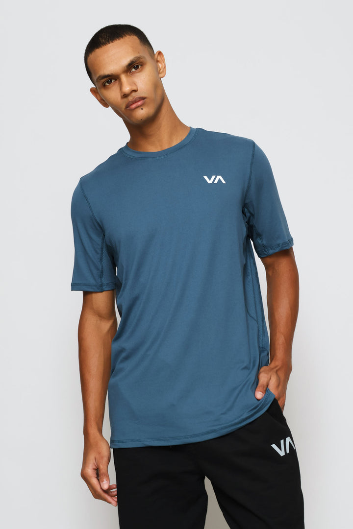 Sport Va Level Up Active Tee - Royal