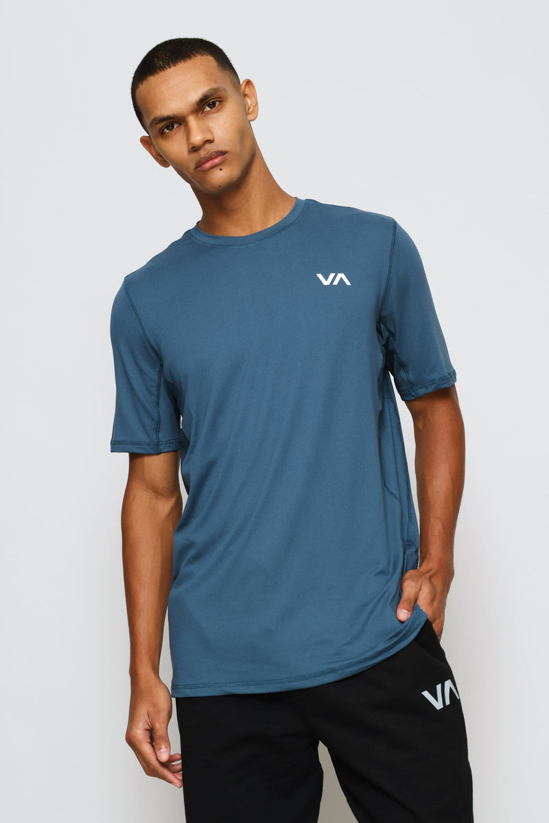 Sport Va Level Up Active Tee - Royal