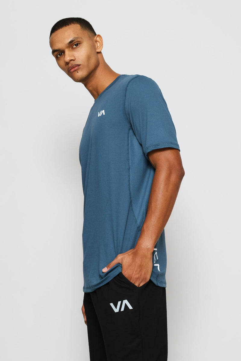Sport Va Level Up Active Tee - Royal