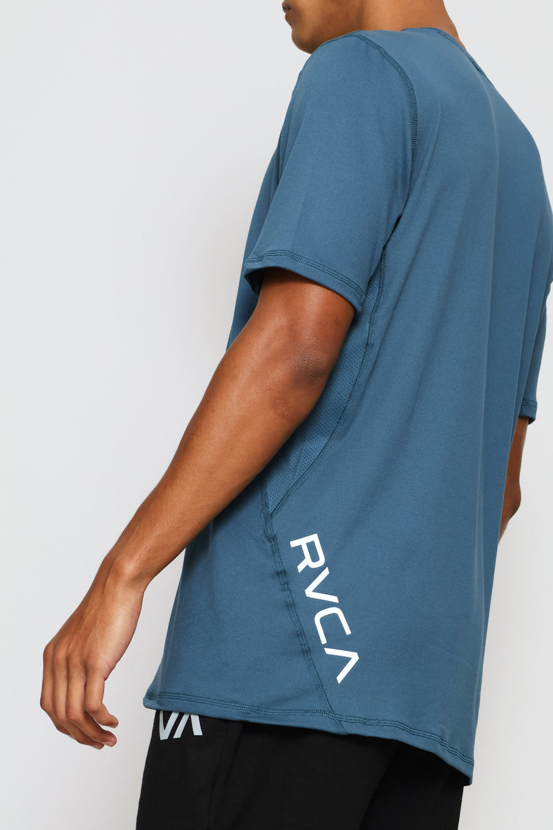 Sport Va Level Up Active Tee - Royal