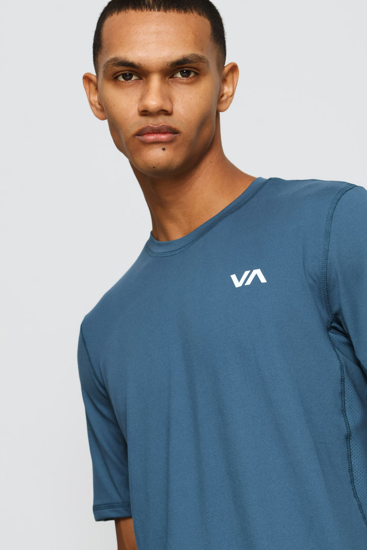 Sport Va Level Up Active Tee - Royal