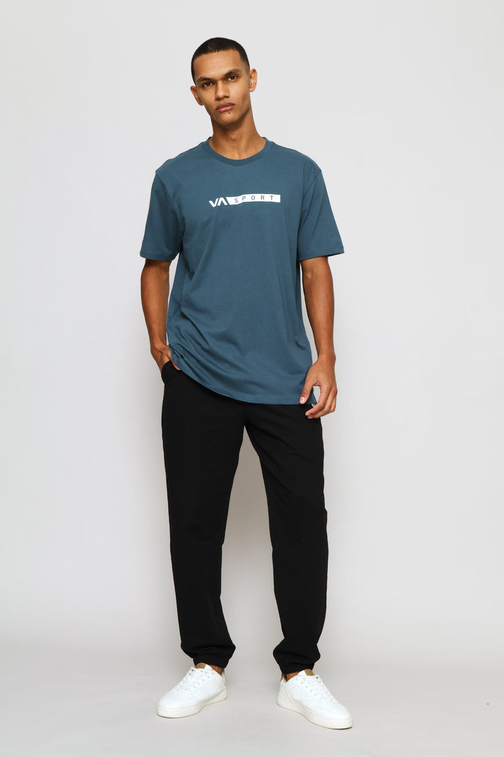 Sport V Trackpants - Black