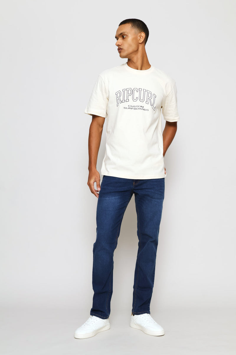 2 Pack Short Sleeve Tee - Mustard/Cream