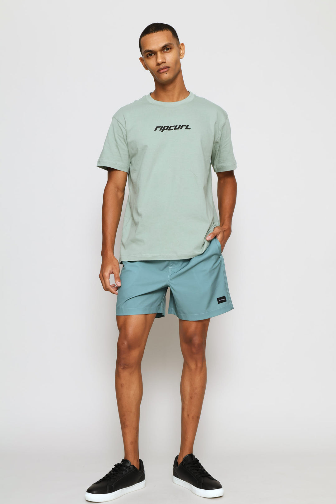 2 Pack Short Sleeve Tee - Black /Light Fatigue