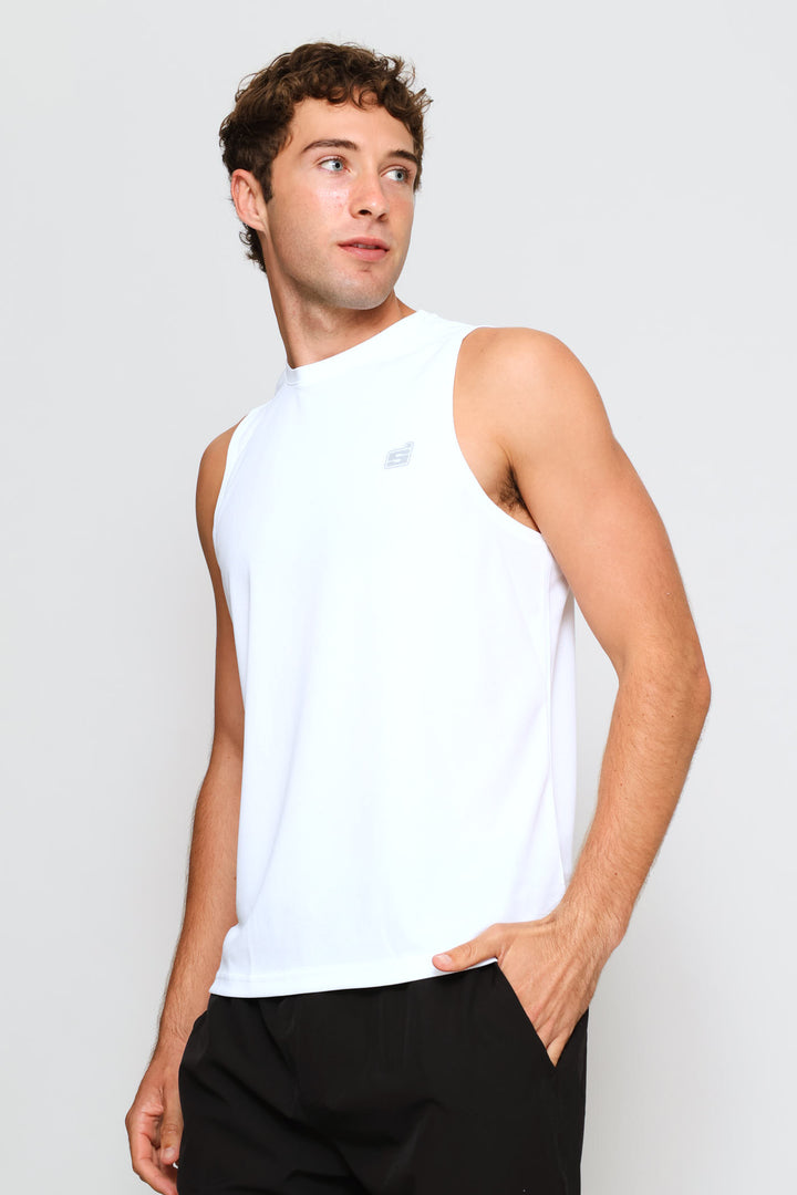 S Active Performance Muscle Hugger - White