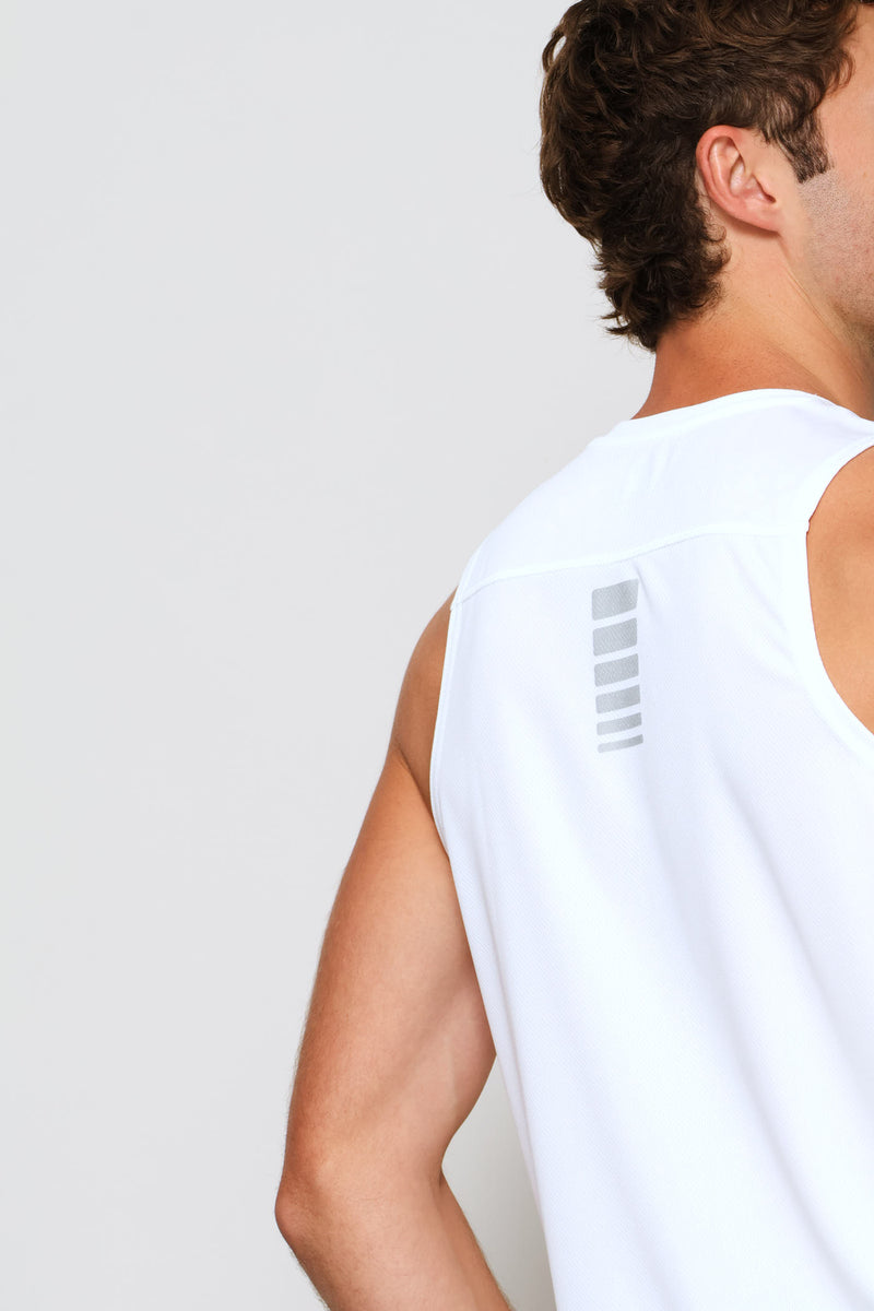 S Active Performance Muscle Hugger - White