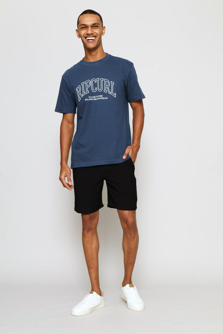 2 Pack Short Sleeve Tee - Cream/Navy