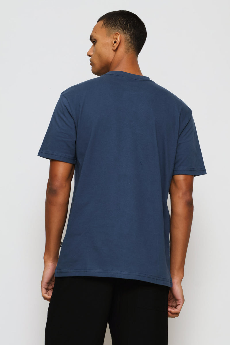 2 Pack Short Sleeve Tee - Cream/Navy