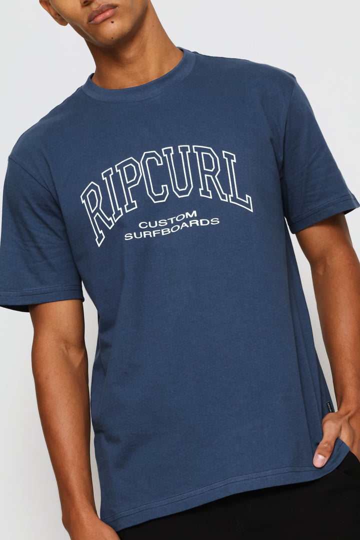 2 Pack Short Sleeve Tee - Cream/Navy