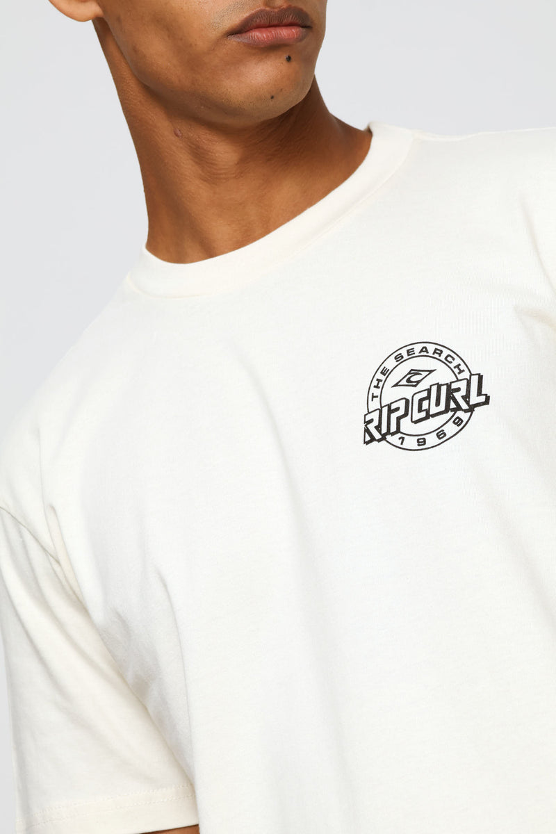 2 Pack Short Sleeve Tee - Cream/Navy