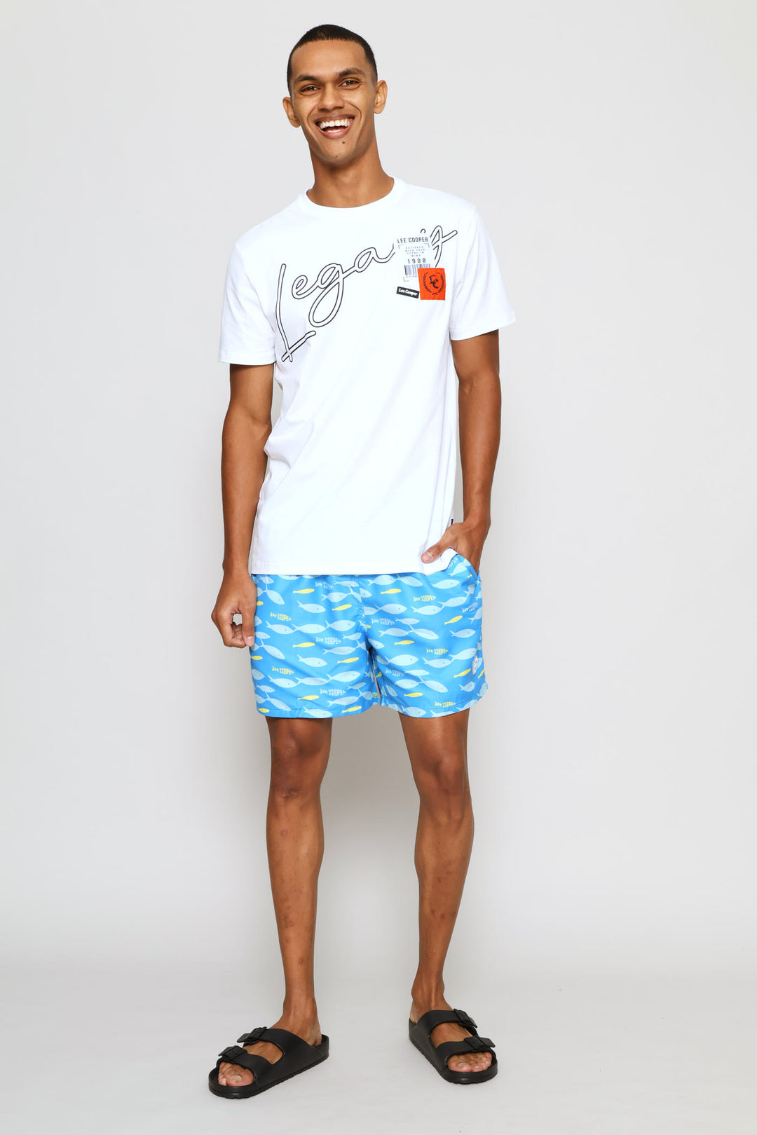 Fish Swim Shorts - Blue