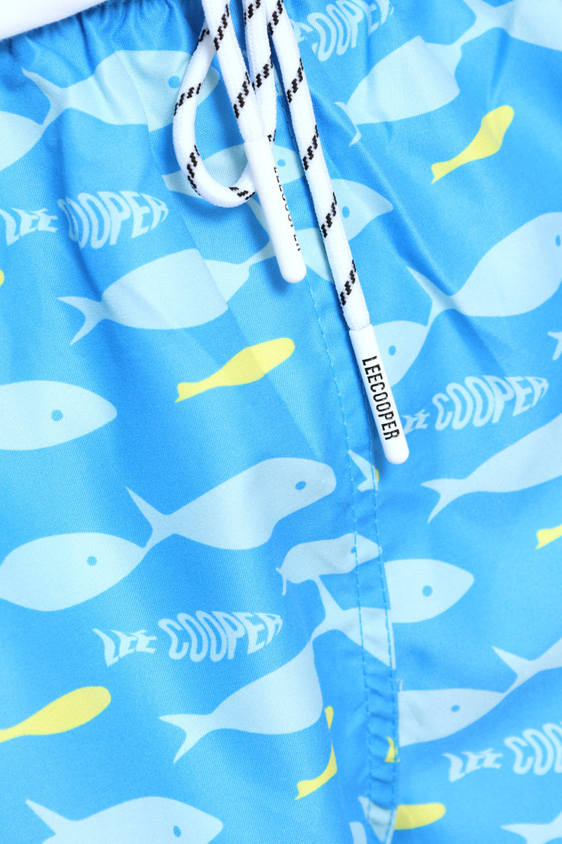 Fish Swim Shorts - Blue