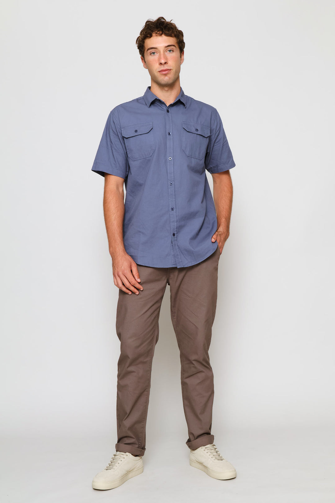 Flap Pocket Shirt - Airforce