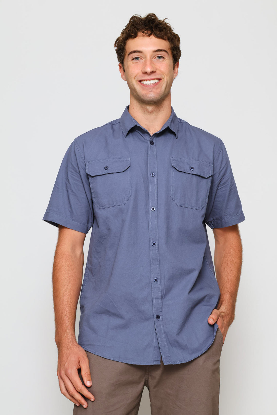 Flap Pocket Shirt - Airforce