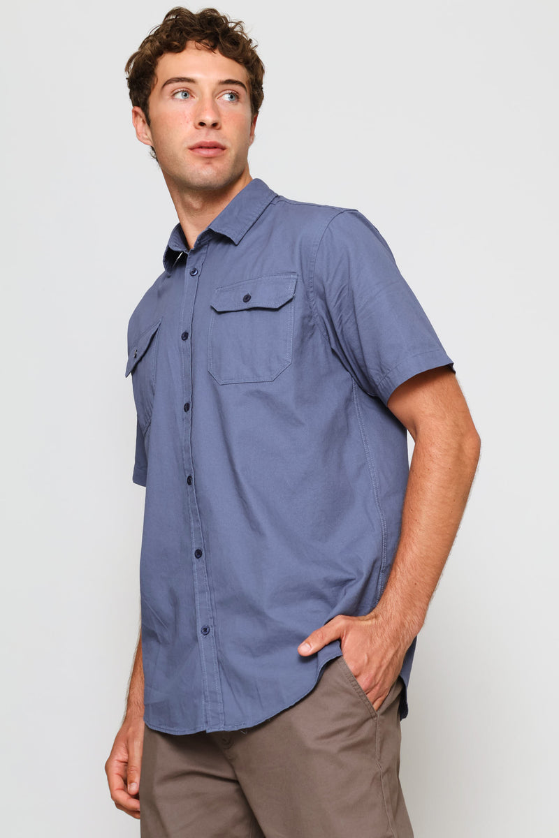 Flap Pocket Shirt - Airforce