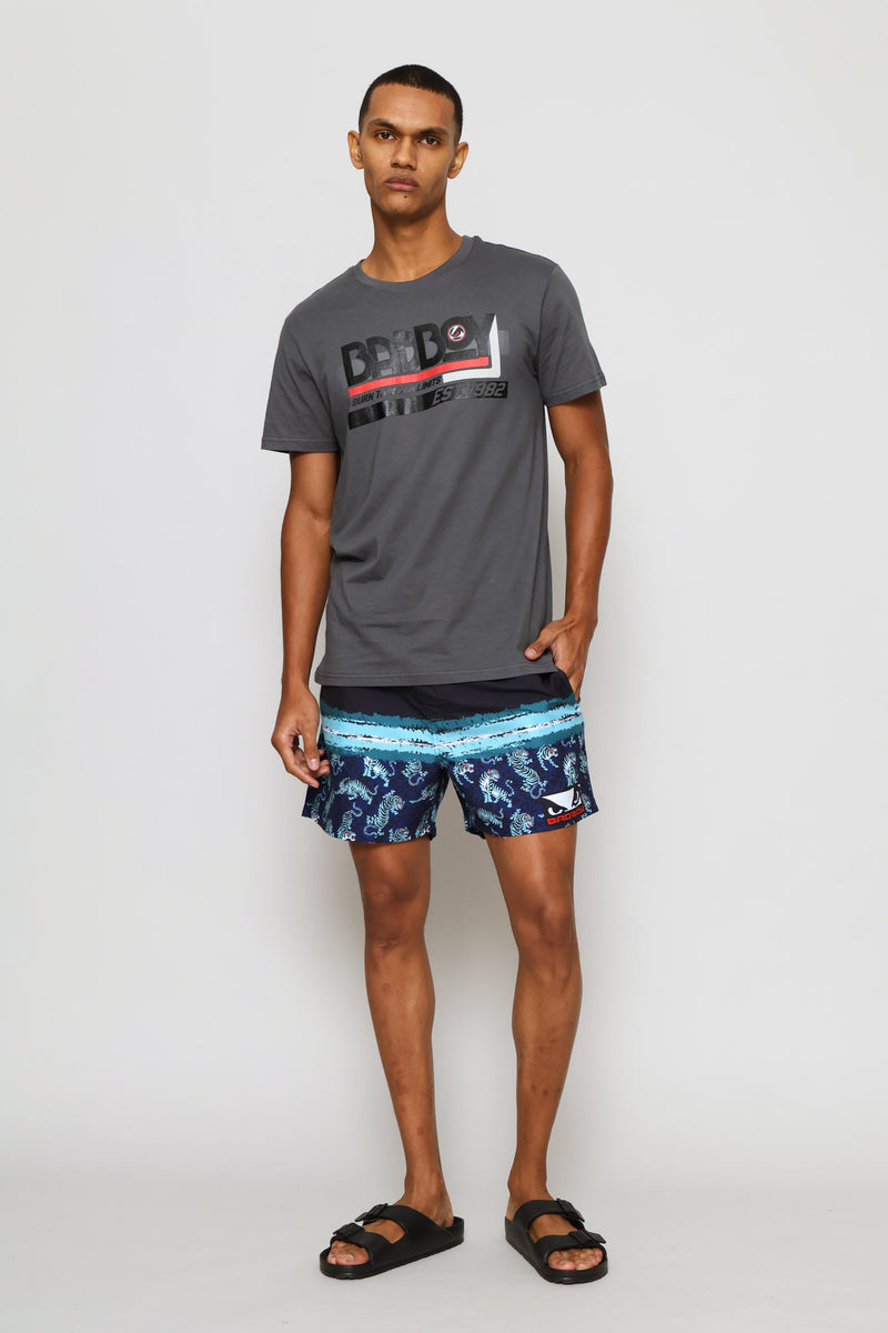 Tiger Board Shorts - Navy