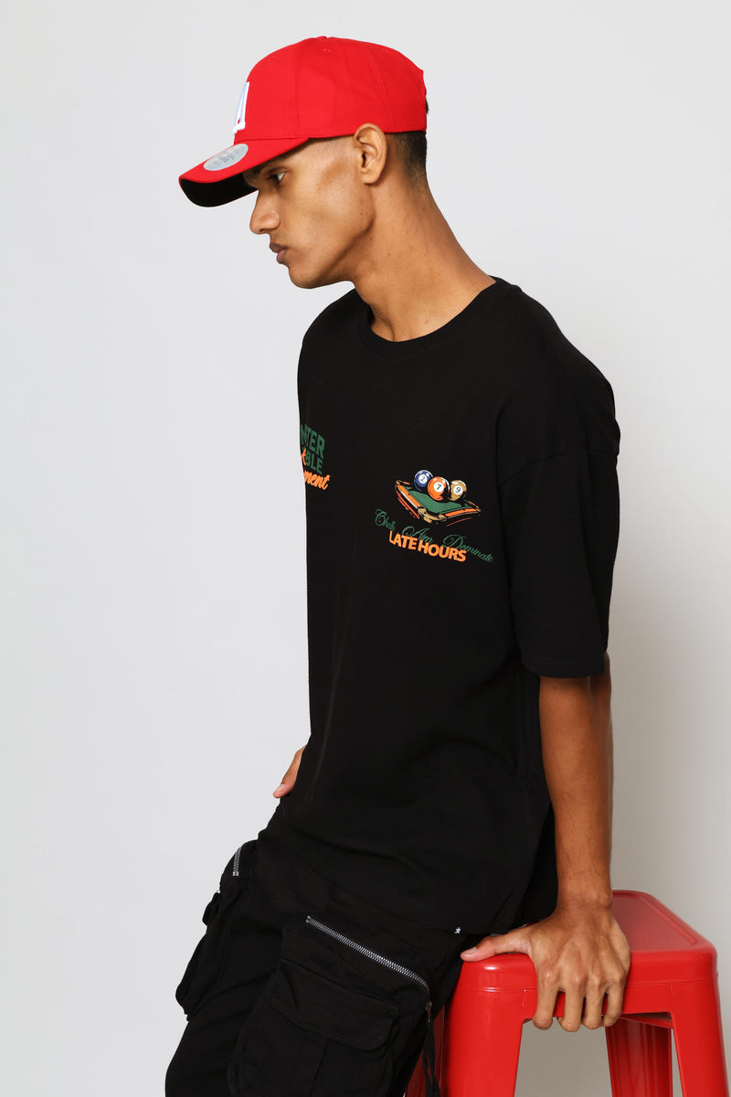 Billiards Tee - Black