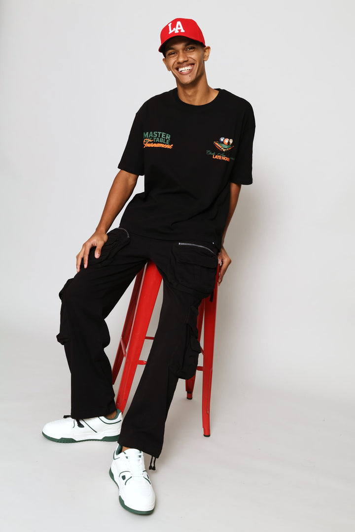 Billiards Tee - Black