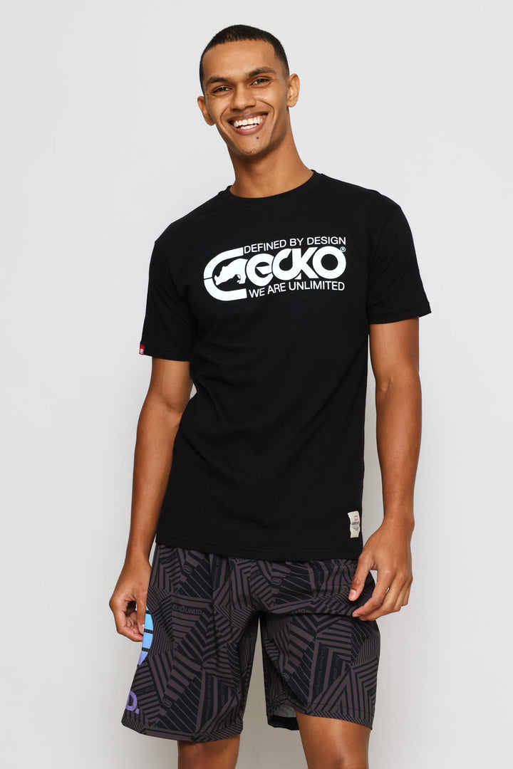 Ombre Swim Short - Black