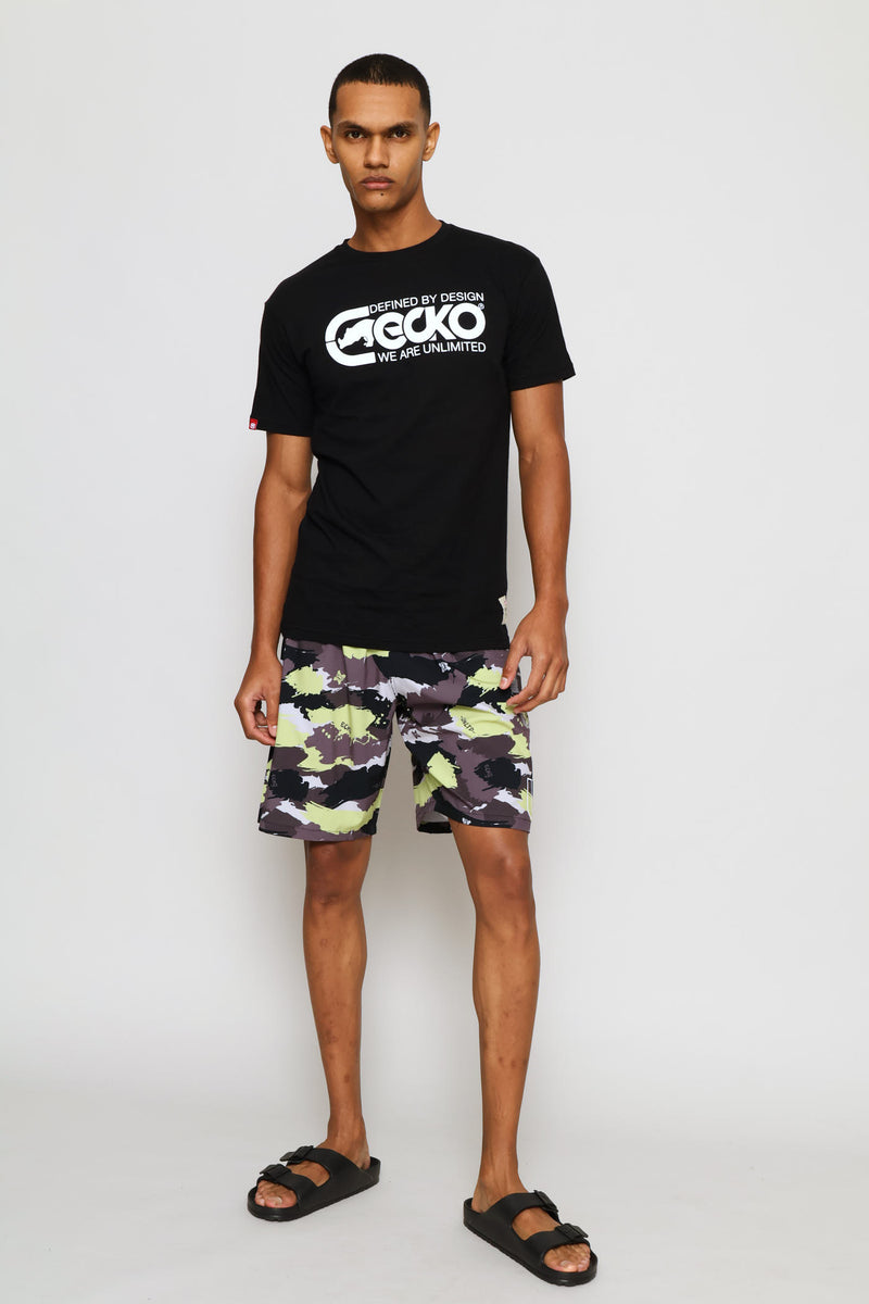 Brush Swim Short - Yellow