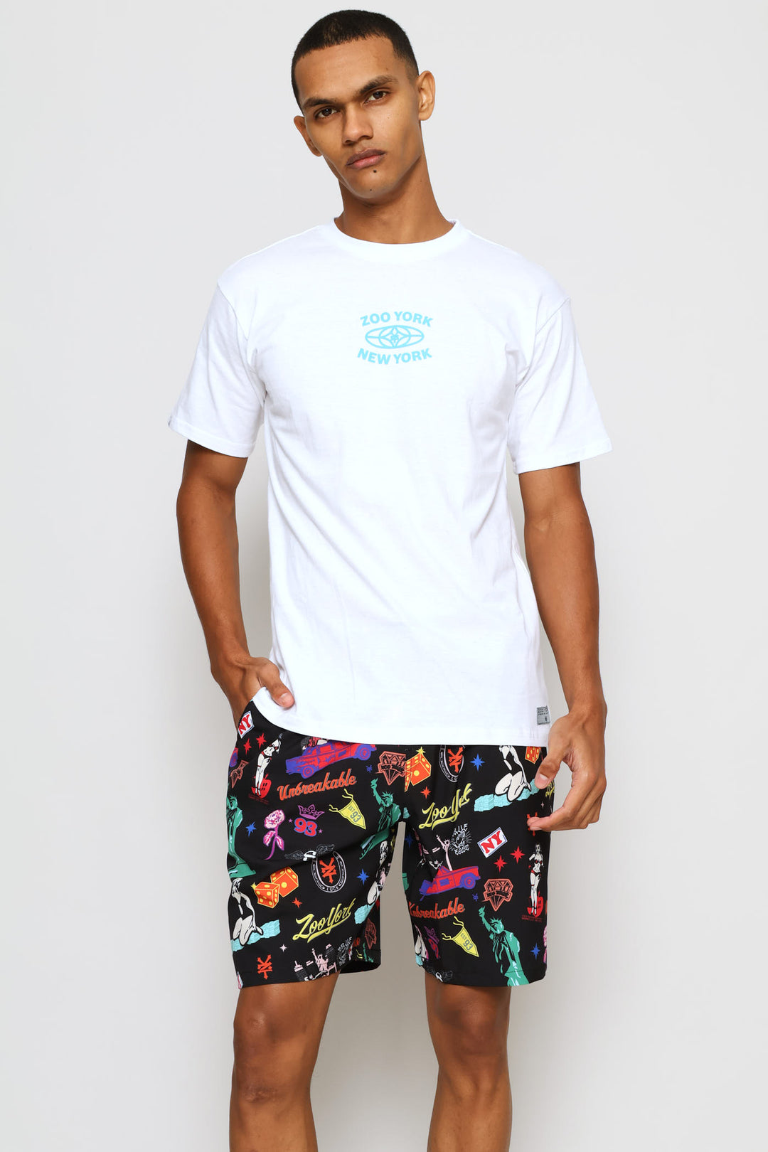 Ny Print Swim Short - Multi