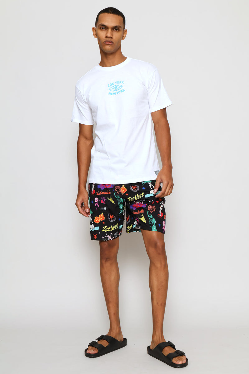 Ny Print Swim Short - Multi