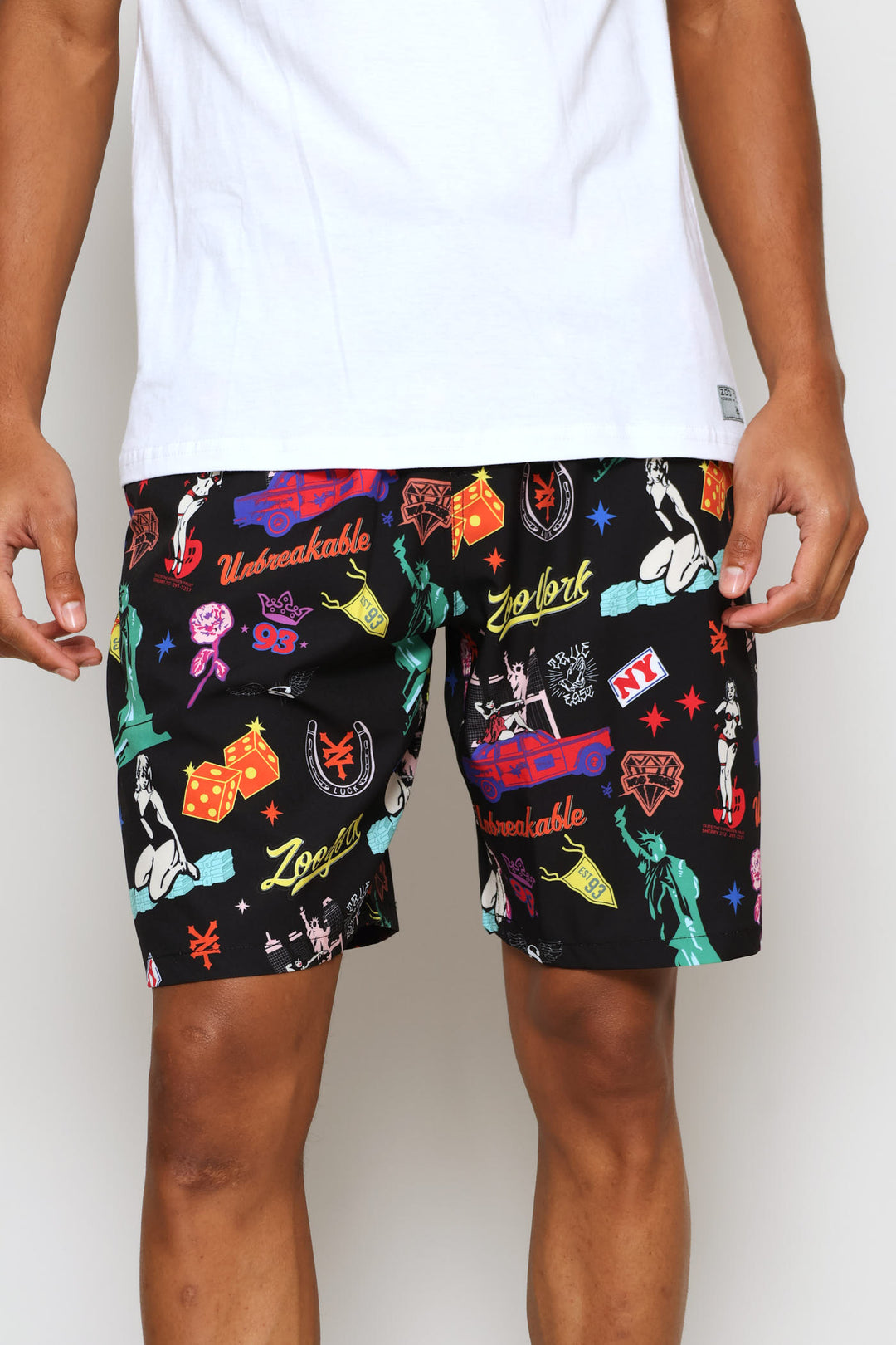 Ny Print Swim Short - Multi