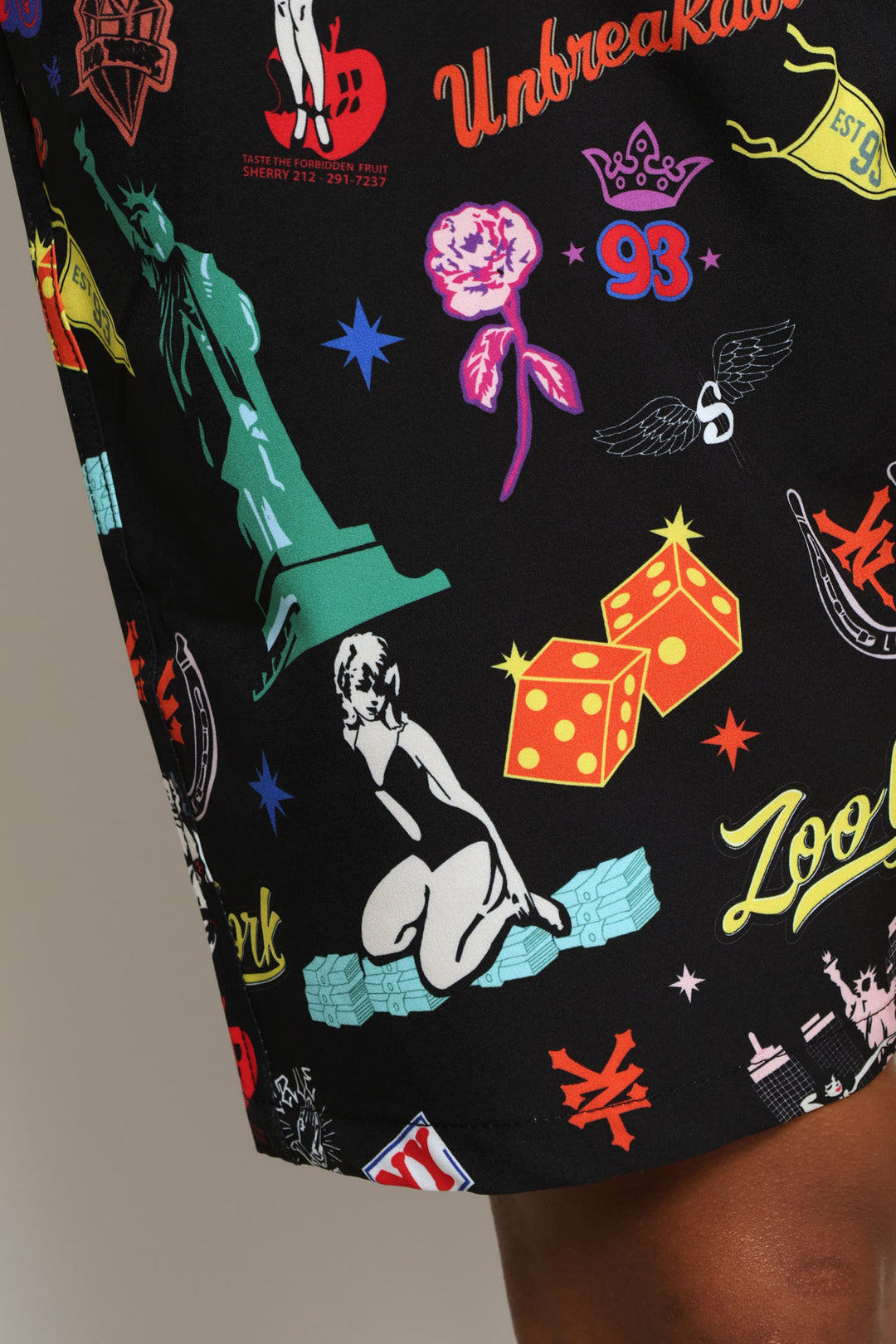 Ny Print Swim Short - Multi
