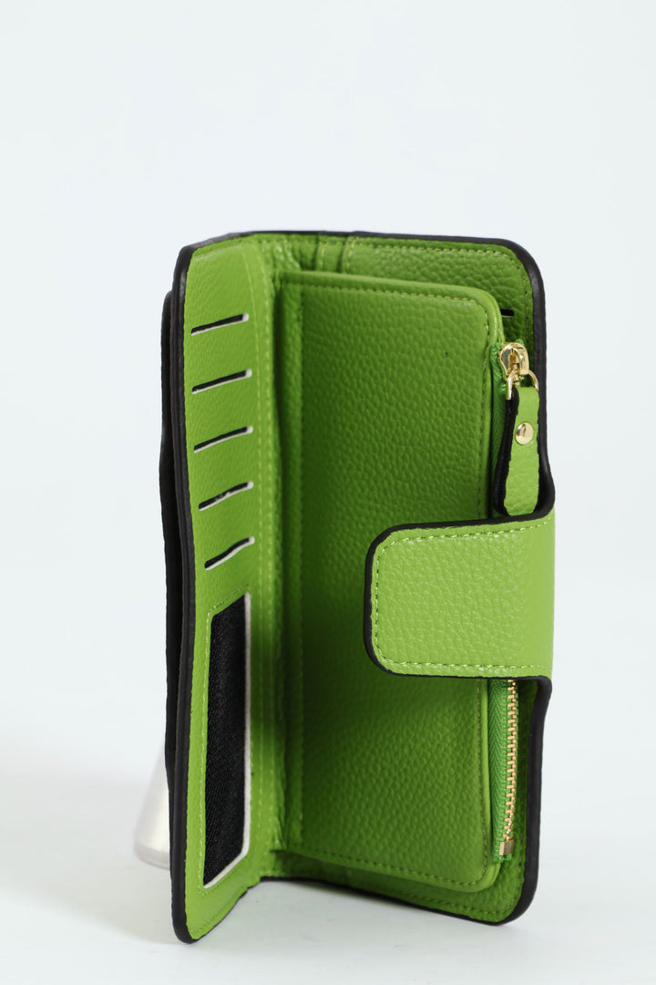Windsor Wallet - Apple Green