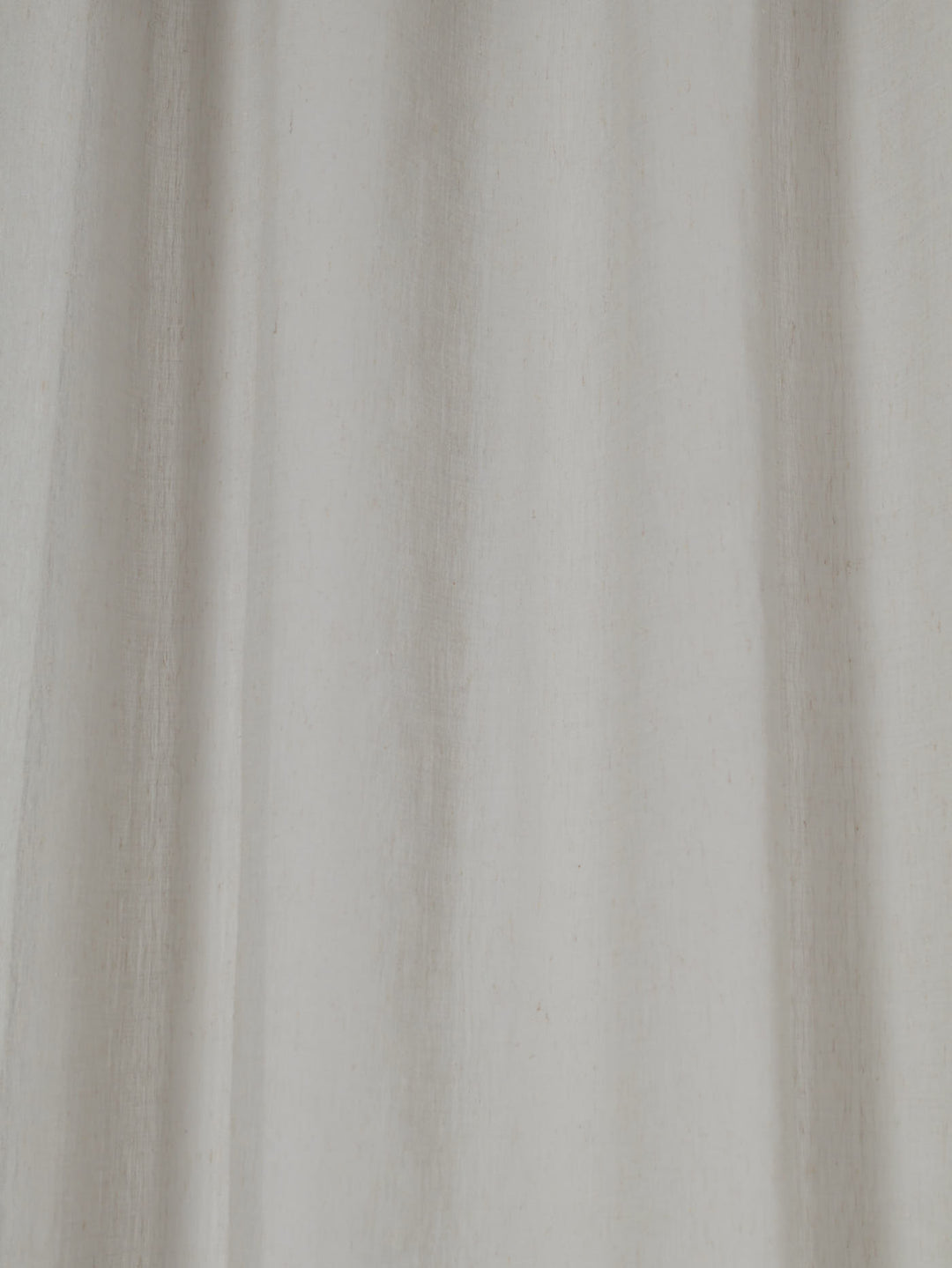 Eyelet Standard Length Sheer Textured Curtain - Grey