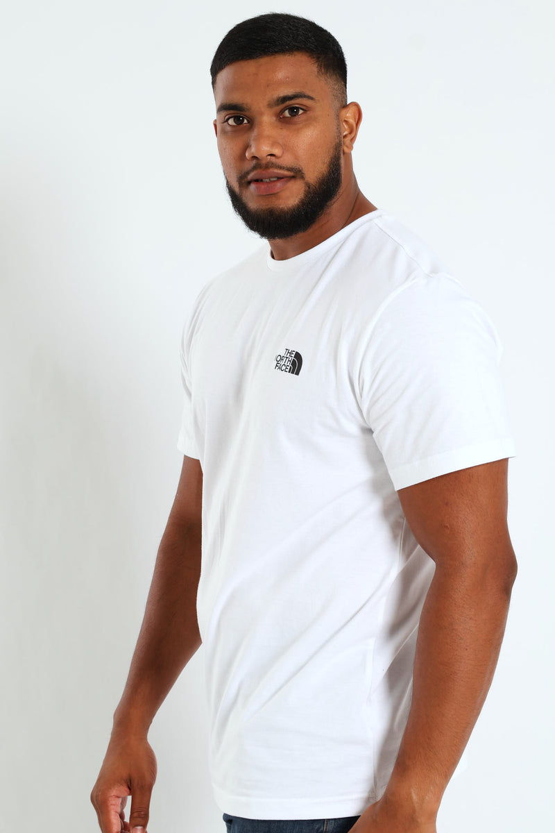 Simple Dome Tee - White