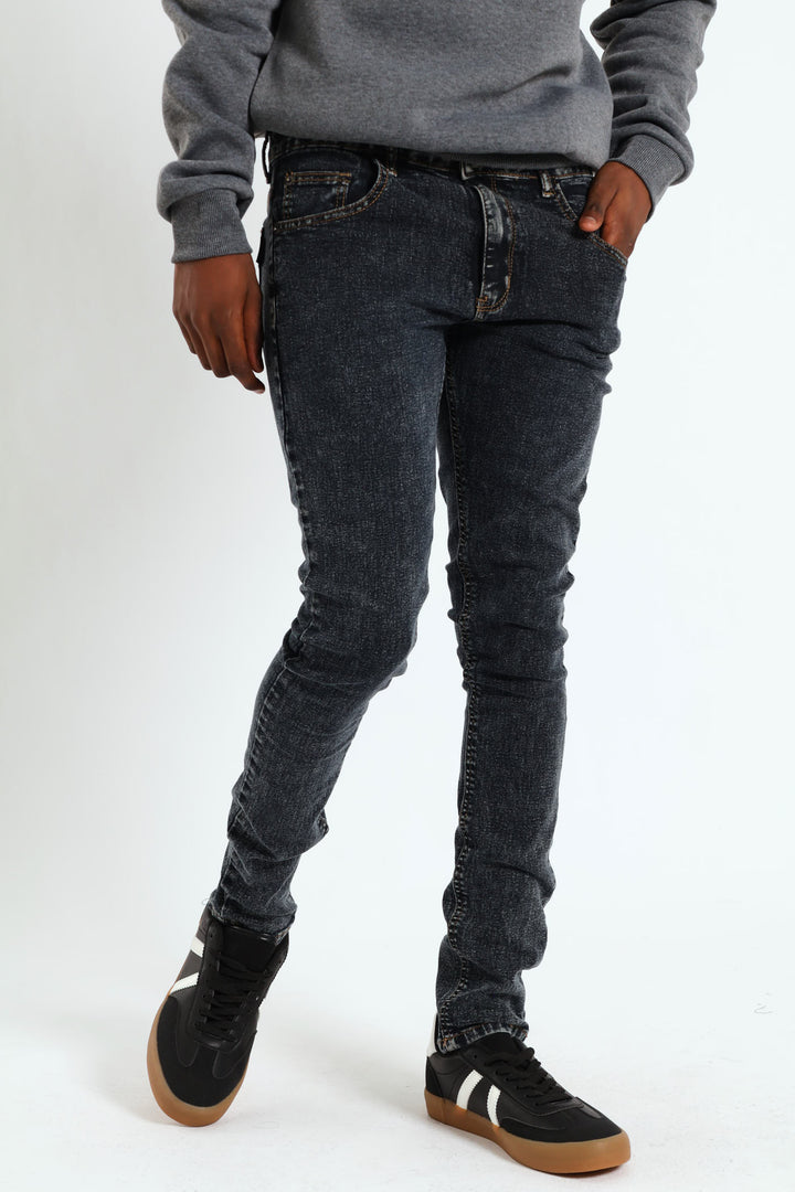 Super Skinny Basic Denim - Acid Wash