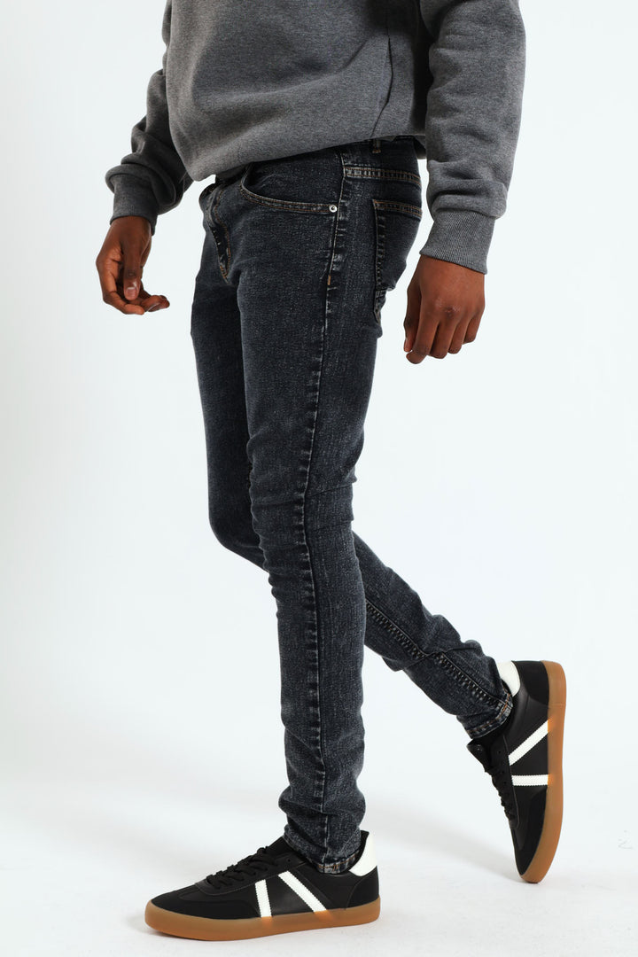 Super Skinny Basic Denim - Acid Wash