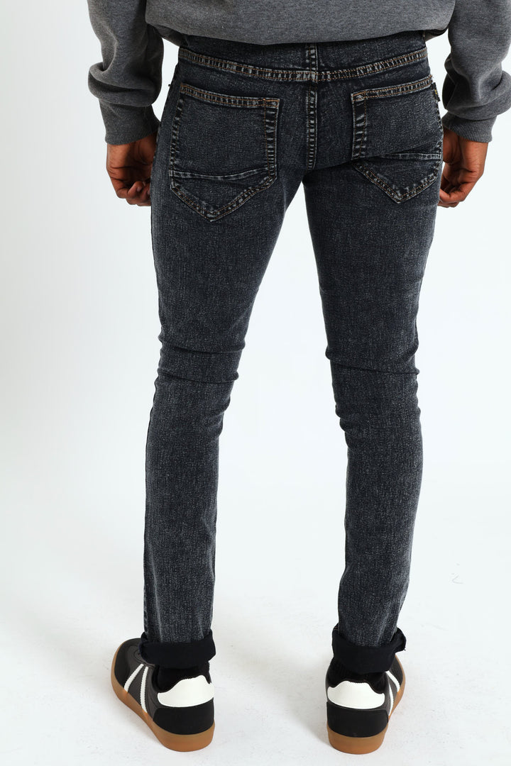 Super Skinny Basic Denim - Acid Wash