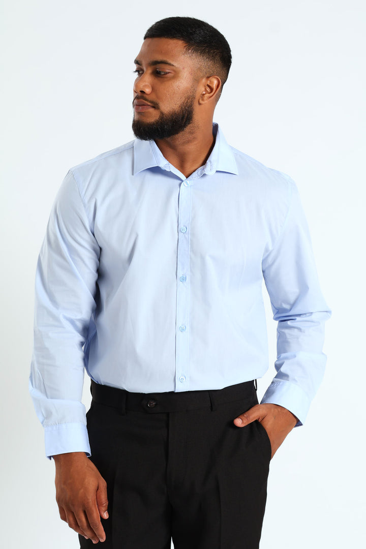 Easy Care Shirt - Light Blue