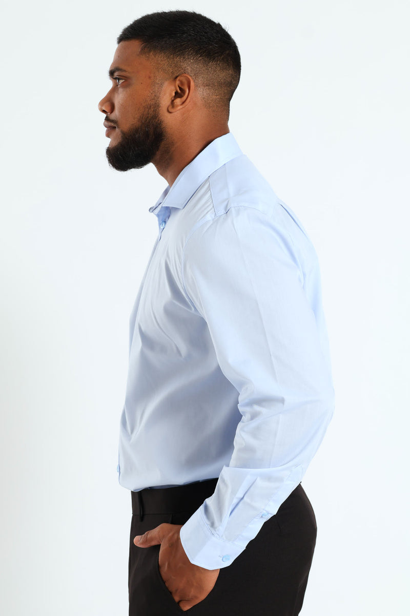 Easy Care Shirt - Light Blue