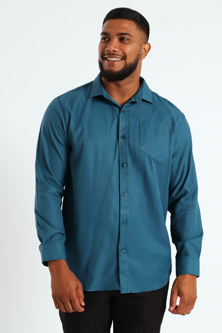 Summer Dobby Shirt - Teal