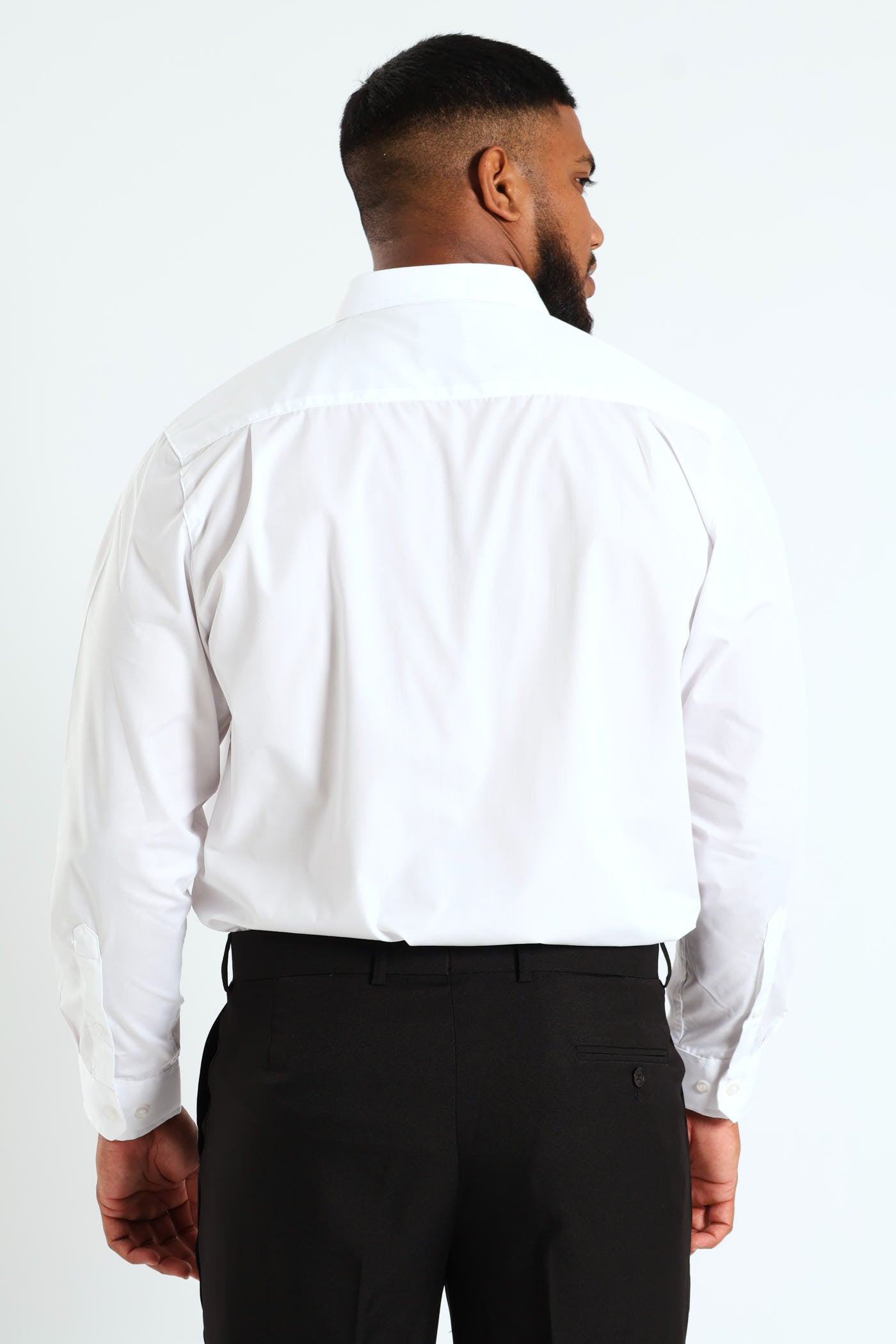 Mens Easy Care Shirt - White – Edgars