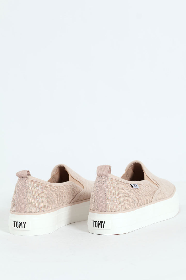 Rosa Slip On Shoe - Wheat